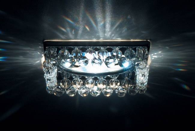Встраиваемый светильник Donolux DL065.79.1 crystal