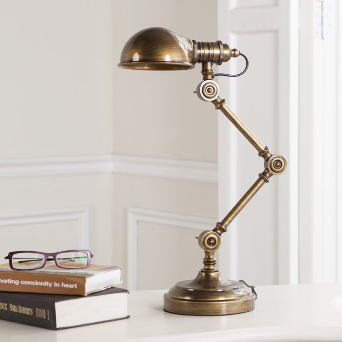 Настольная лампа Brass Steampunk Table Lamp