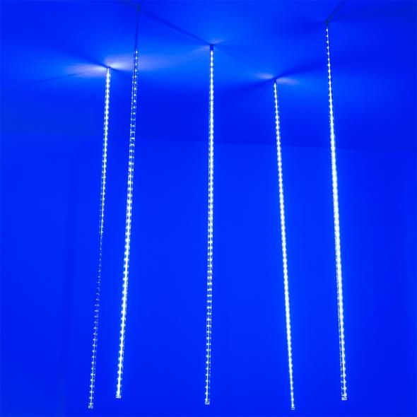 Светодиодная гирлянда ARD-ICEFALL-CLASSIC-D12-1000-5PCS-CLEAR-120LED-LIVE BLUE (230V, 11W) Arlight 026053