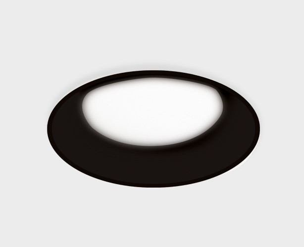 Встраиваемый светильник Italline IT06-6012 black 3000K