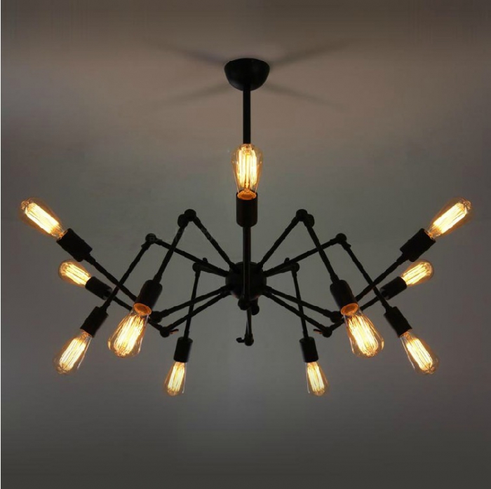 Подвесной светильник Loft Industrial Sputnik Chandelier Spider Loft Concept 40.070-0