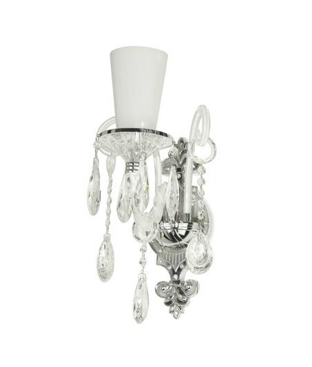 SL610.501.01 — Бра хрустальное ST Luce, 1 плафон, белый, прозрачный