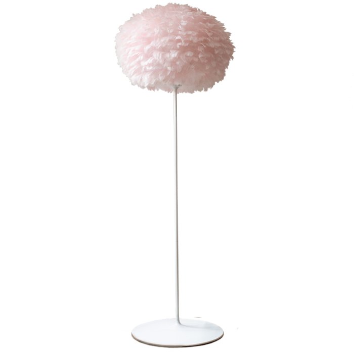 Торшер из перьев Plumage Pink 41.160 Loft-Concept