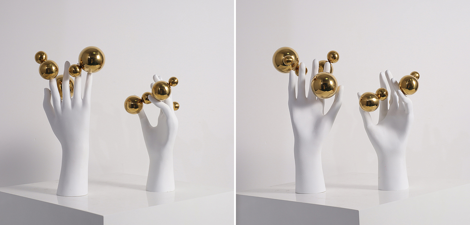 Декоративная статуэтка Hand with Spheres Statuette Loft Concept 60.1191-0