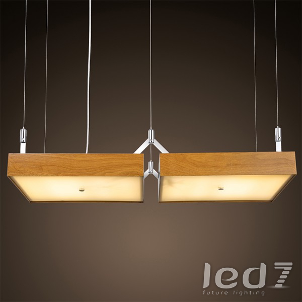 Светильник LED7 Future Lighting Wood Design - Flying Square Double