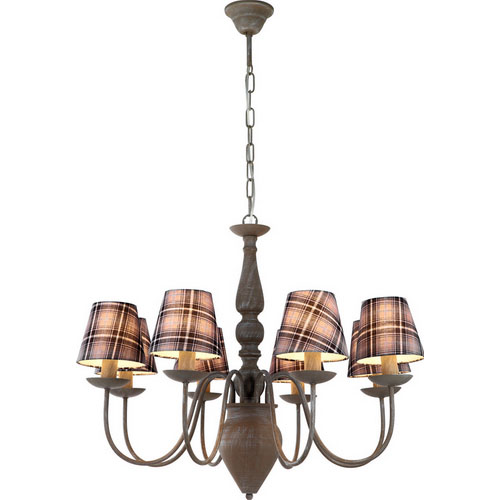 Люстра подвесная Arte Lamp SCOTCH A3090LM-8GY