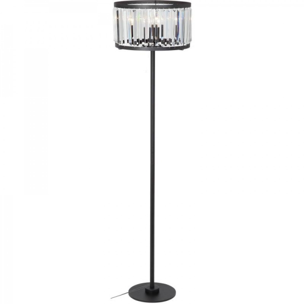 Напольный светильник RH 1920S Odeon One Turn Floor Lamp Loft Concept 41.092.MT.BL.T1B