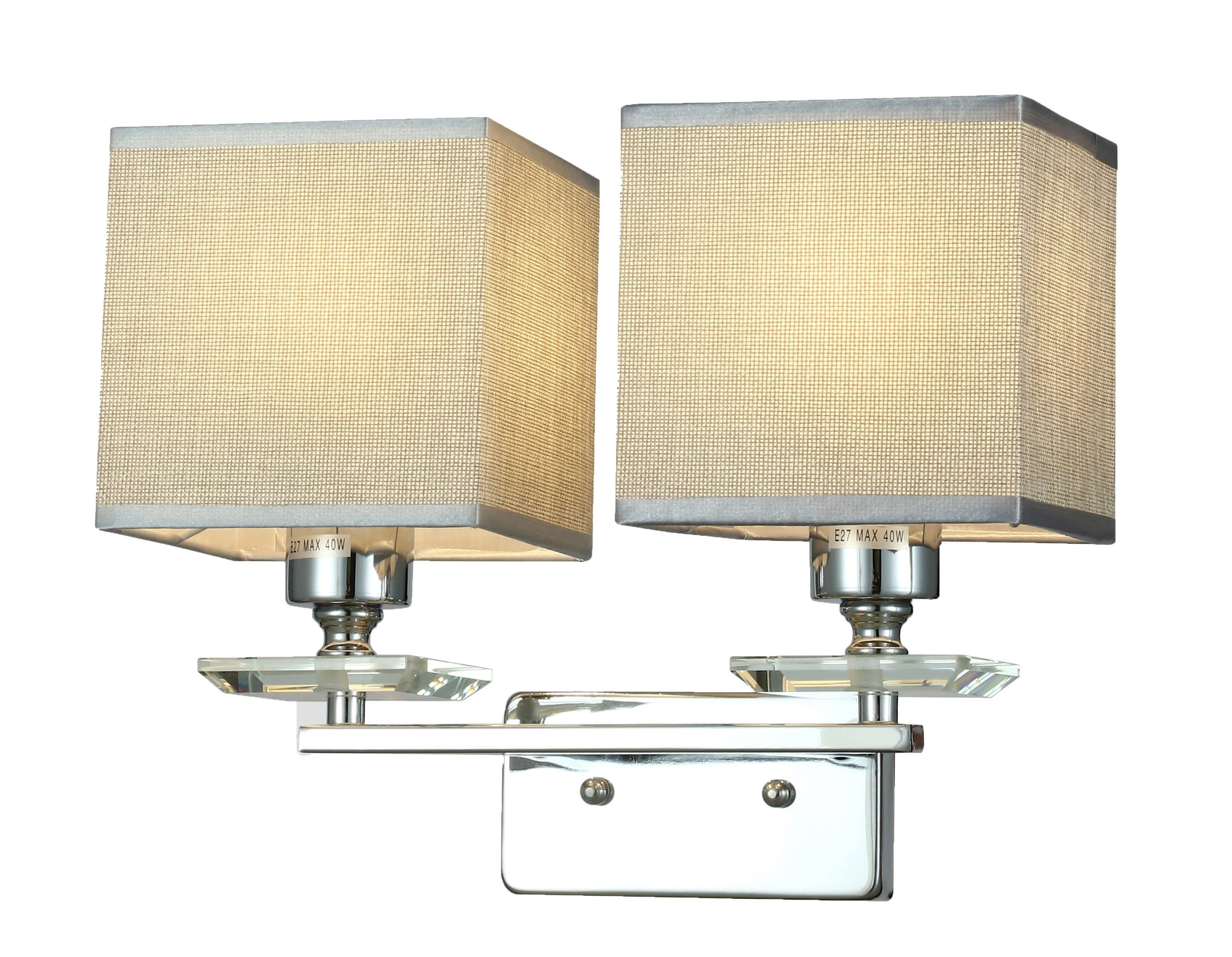 Настенный светильник Lumina Deco Liniano LDW 17100-2 CHR