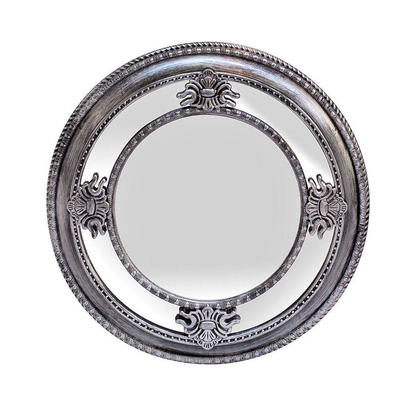 Зеркало Silver Round Mirror Loft-Concept 50.417