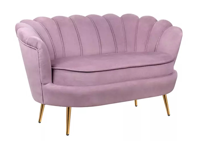 Розовый диван Pearl double pink MAK interior 7LV29042-PI