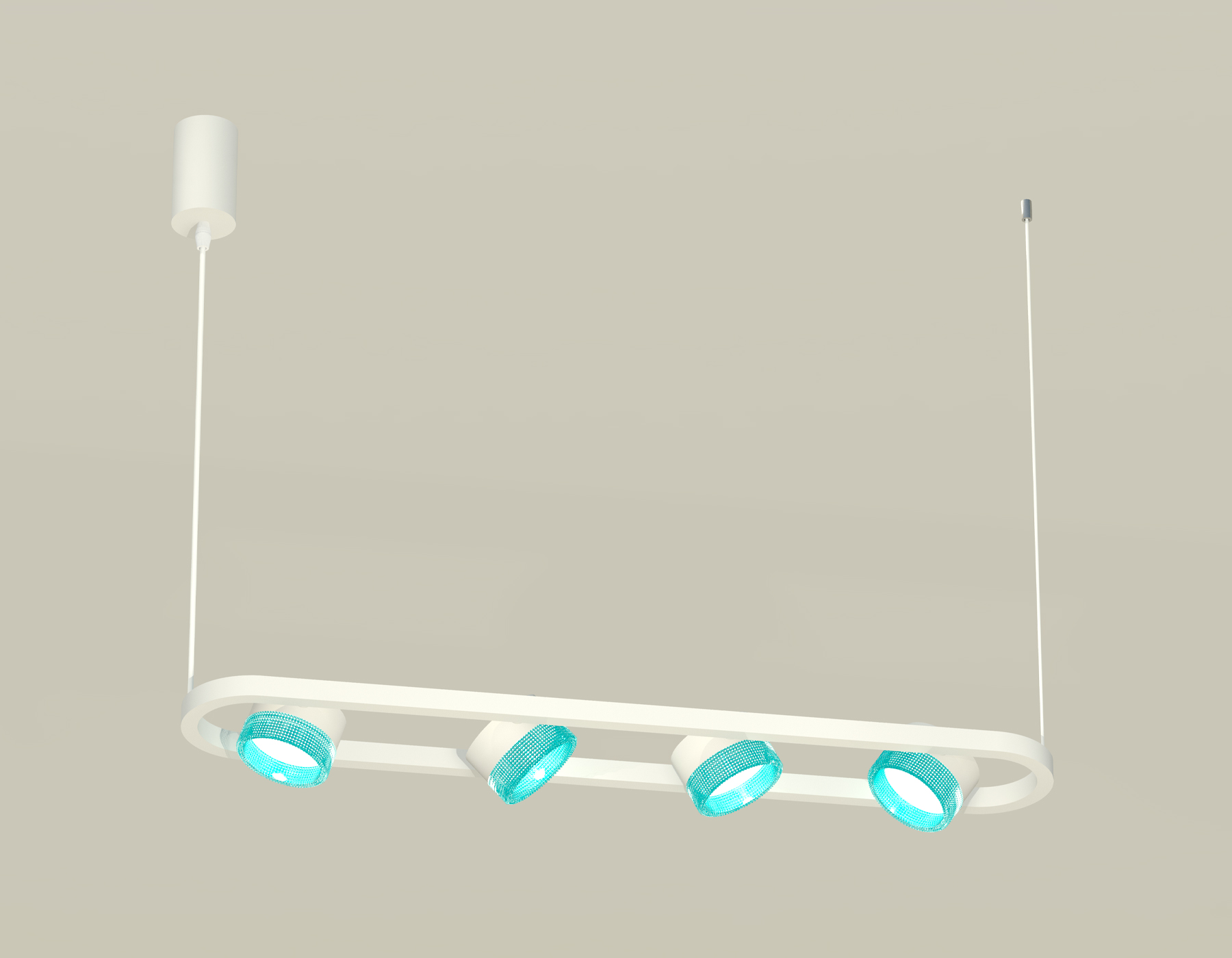 Комплект подвесного поворотного светильника с композитным хрусталем Ambrella Light XB9163201