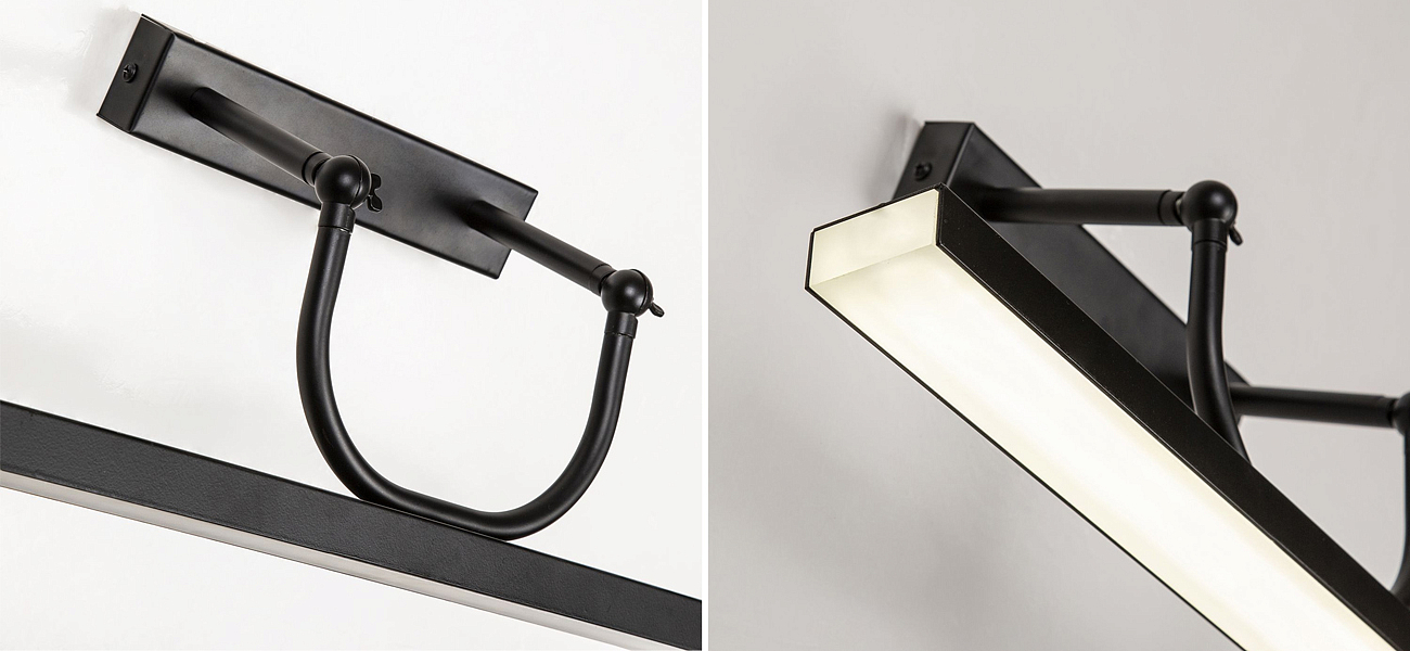 Минималистичный потолочный светильник Trumpet tube Black Loft-Concept 48.550