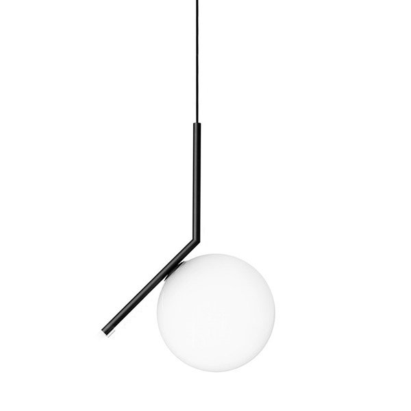 Светильник Flos IC Lighting S2 Black Pendant Lamp by Michael Anastassiades FS30422