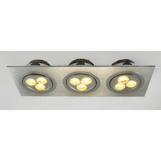 Светильник встраиваемый Arte Lamp CANDOUR A5902PL-3SS