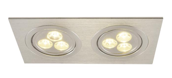 Светильник встраиваемый Arte Lamp DOWNLIGHTS LED A5902PL-2SS