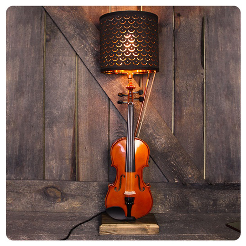 Настольная лампа Violin brown 43.730
