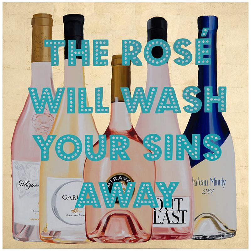 Картина The Rose Will Wash Your Sins Away Loft Concept 80.451-1
