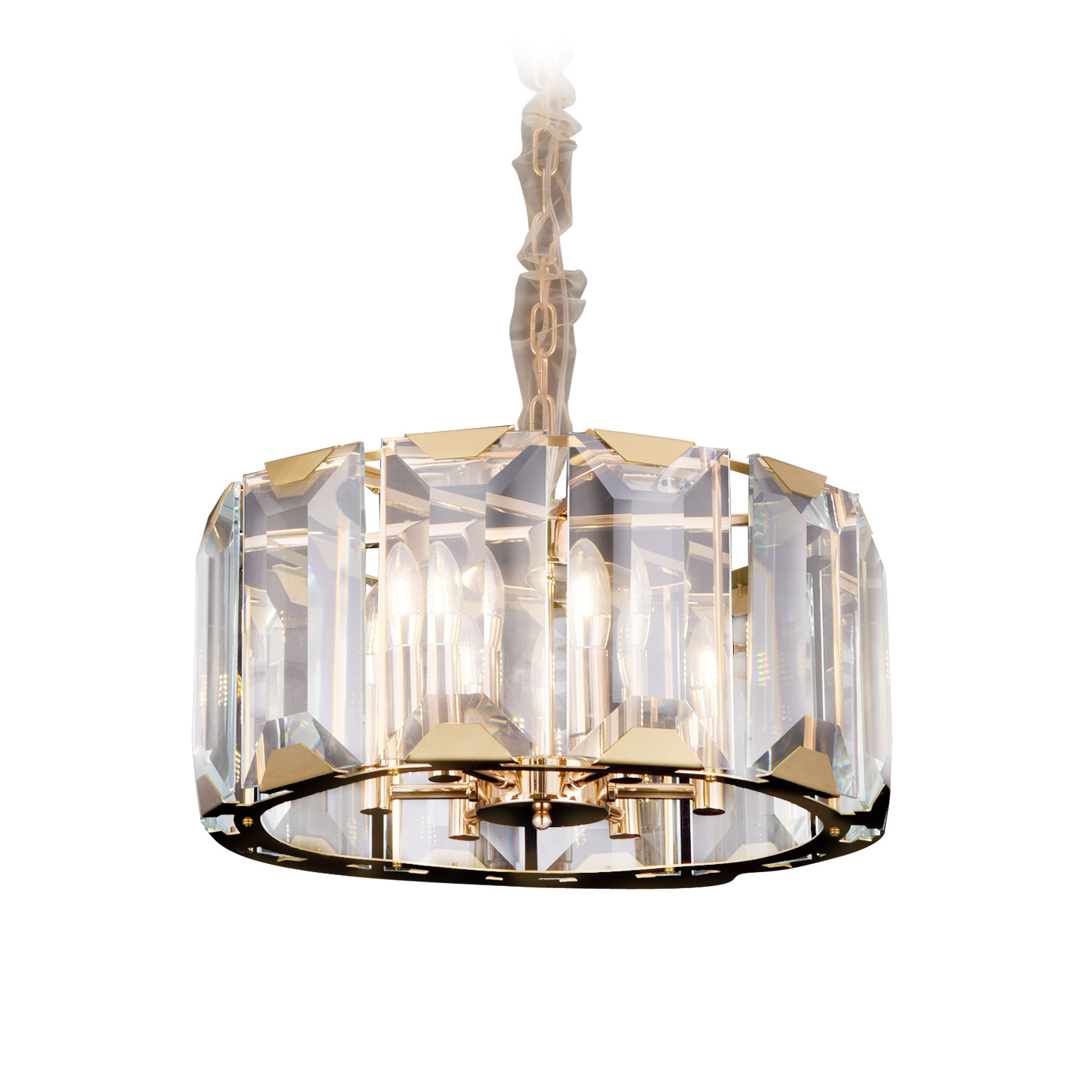 Люстра Delight Collection Harlow Crystal L5 gold