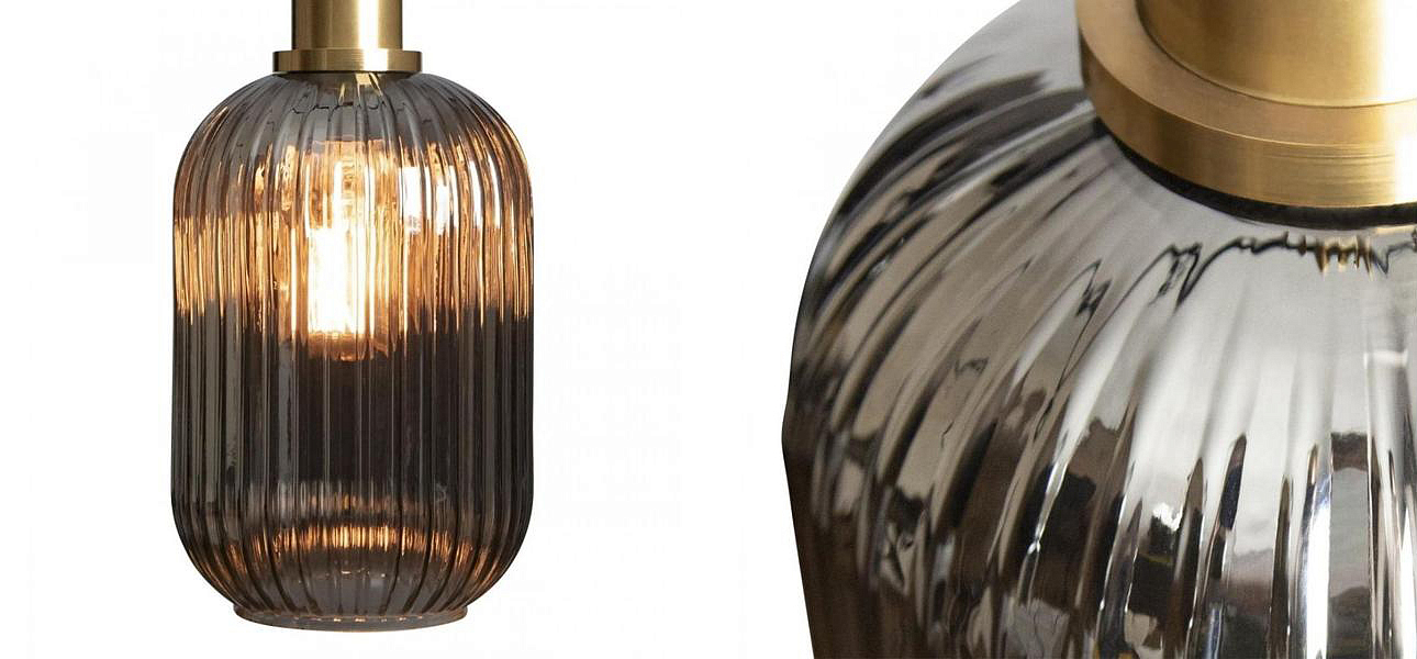 Подвесной светильник Ferm Living chinese lantern Smoke Gold 39 см Loft-Concept 40.5953-3