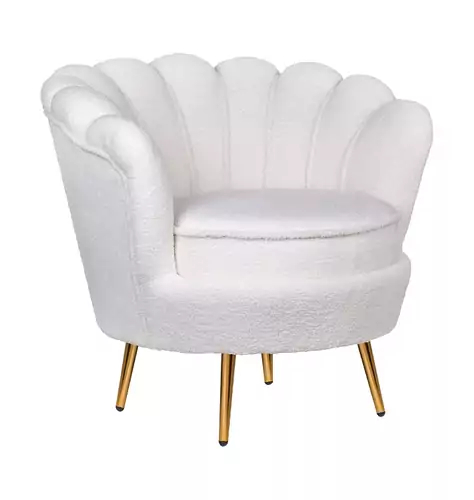 Низкие кресла для дома Pearl boucle MAK interior 7LV29040-BU