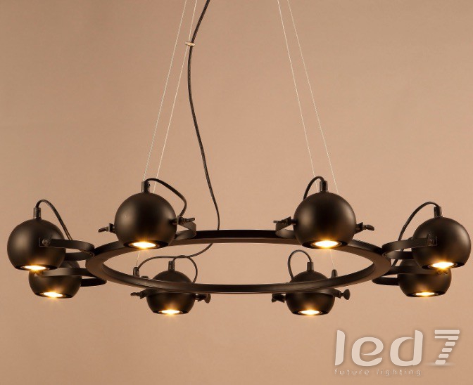 Светильник LED7 Future Lighting Loft Industry - Eye Chandelier
