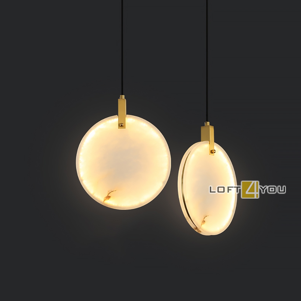 Дизайнерский светильник Lux Marble Brass L08850