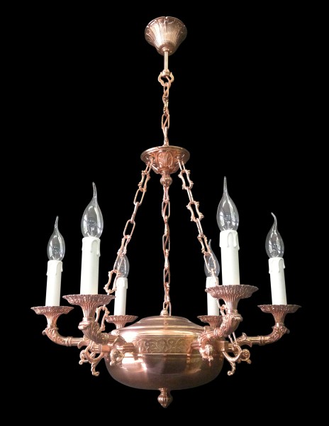 Люстра из бронзы НК-О-6 Медь