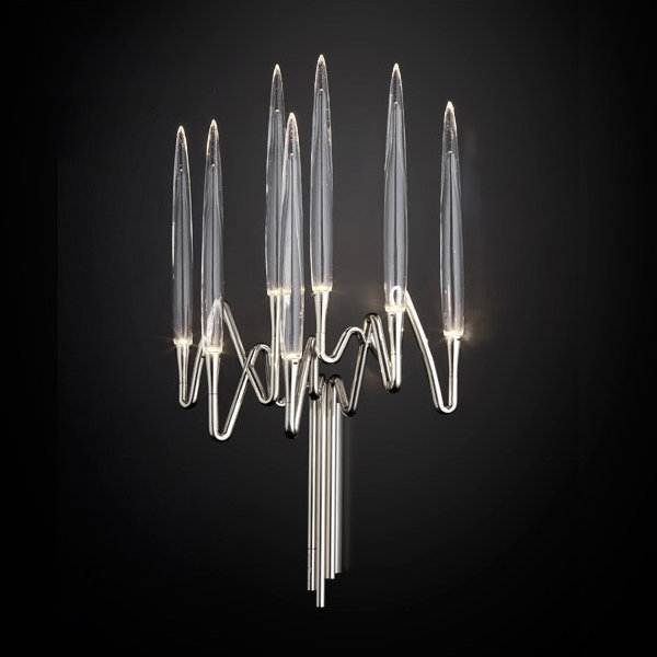 Бра Wall Sconce Nickel by Il Pezzo Mancante
