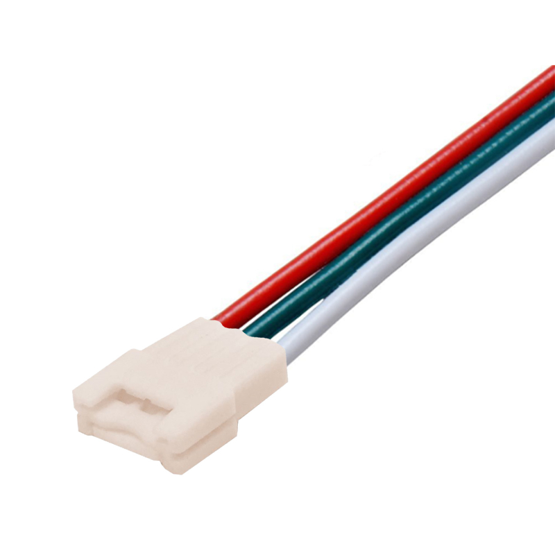 Комплект коннекторов Apeyron (2 клипсы с проводами) для адресной светодиодленты 12/24В RGB IP20 подложка 10мм 3pin 09-100