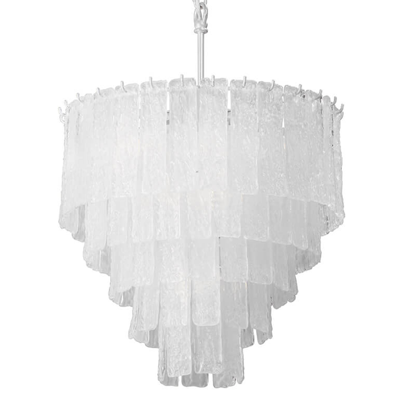 Люстра подвесная Textured Glass Chandelier