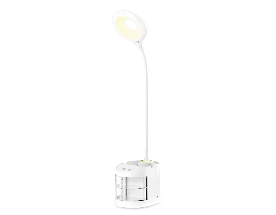 Настольная светодиодная лампа со встроенной аккумулятороной батареей и органайзером Ambrella Light DE561