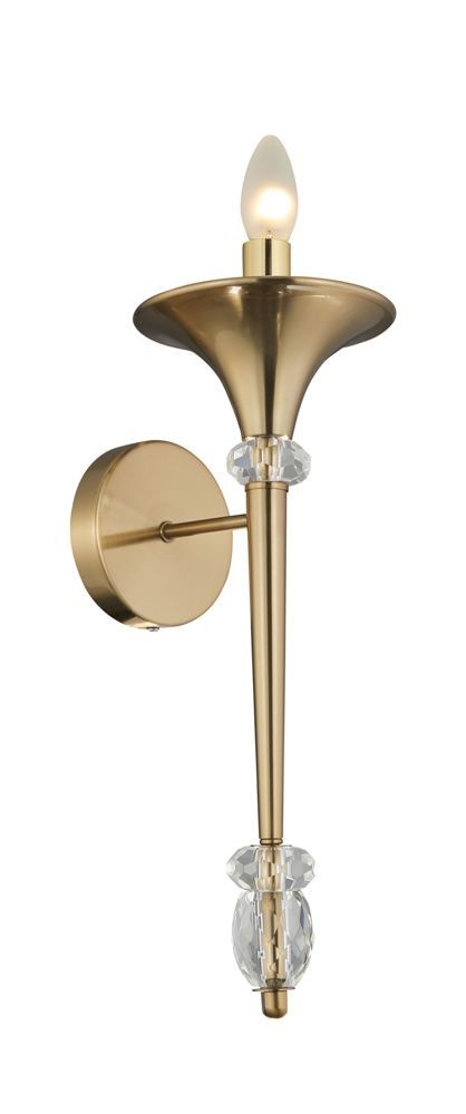 Бра Crystal Lux Miracle AP1 Bronze