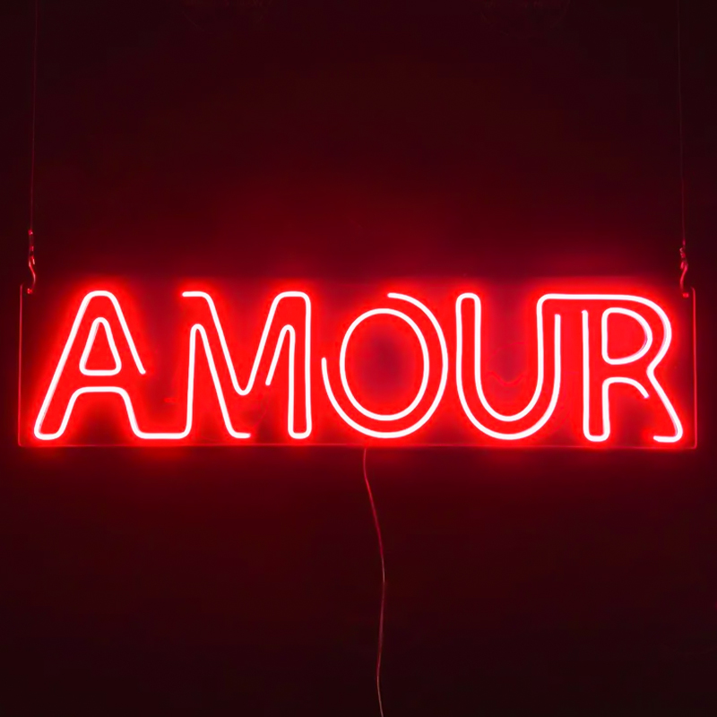 Неоновая настенная лампа Amour Neon Wall Lamp Loft-Concept 46.178-2