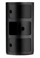 Тумба Bradex Home Componibili с 3 отсеками черная FR 0074