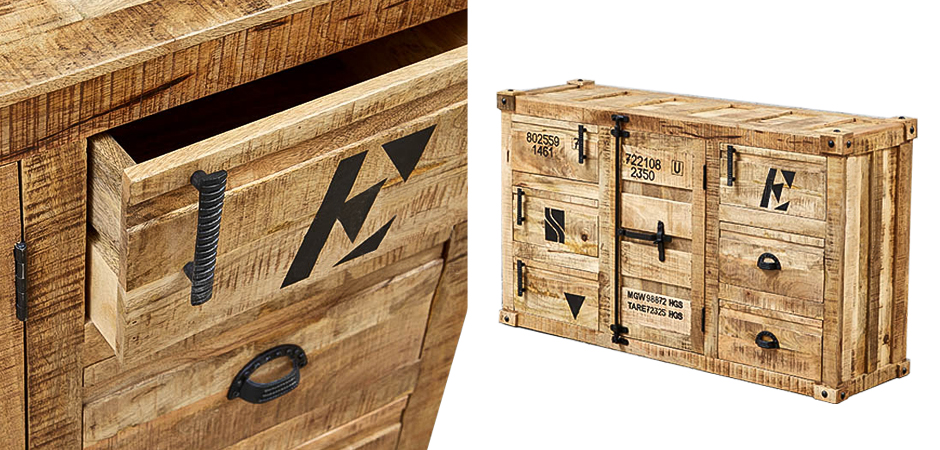 Комод Wooden Loft Box Commode 10.304-2