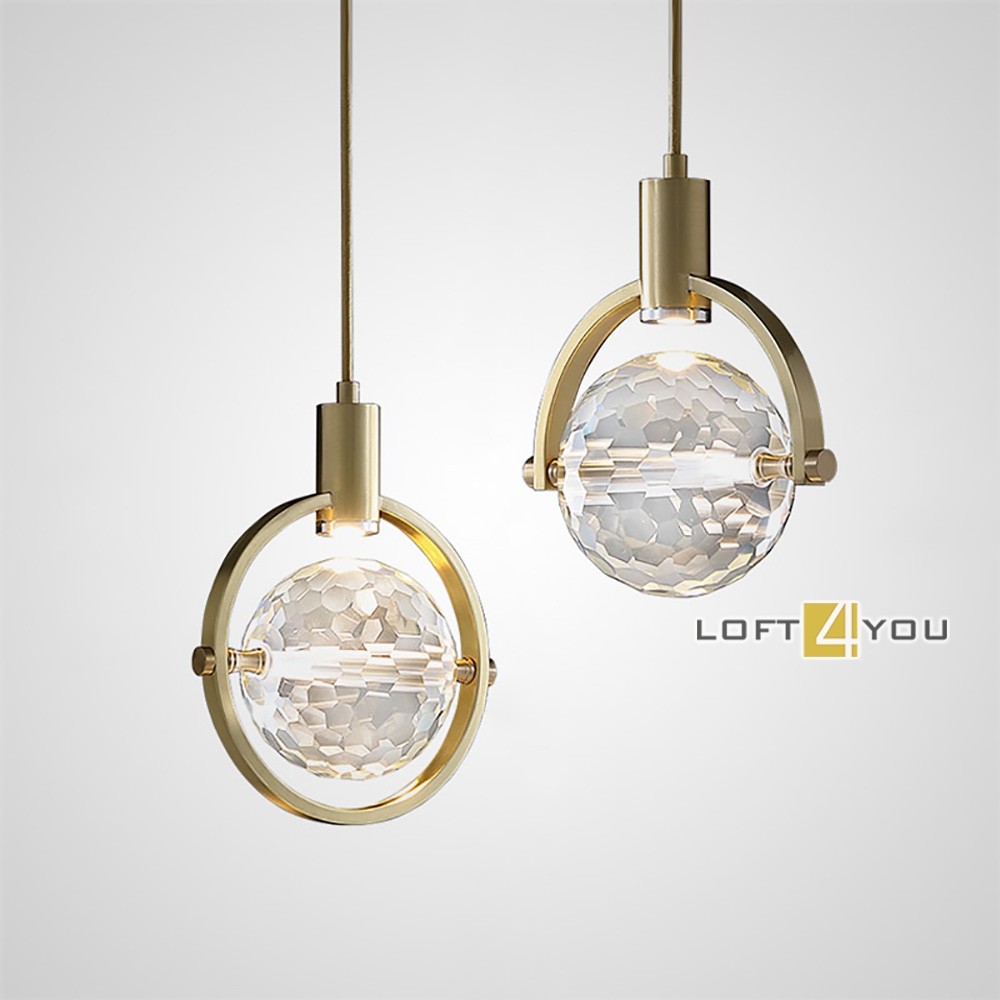 Светильник Tiny Crystal Brass Loft4You L08405