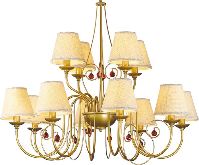 Люстра Arte Lamp NEAPOLITAN A3007LM-12BZ