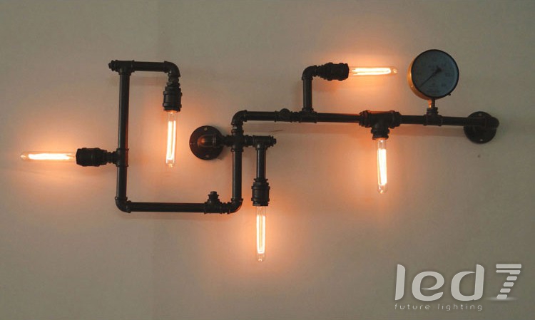 Светильник LED7 Future Lighting Loft Industry Pipe Art
