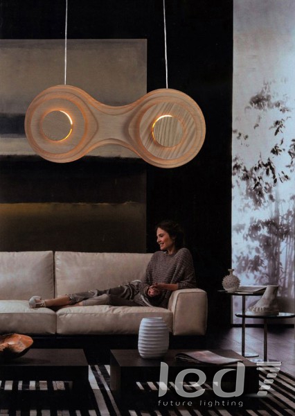 Светильник LED7 Future Lighting Wood design Supernova twins