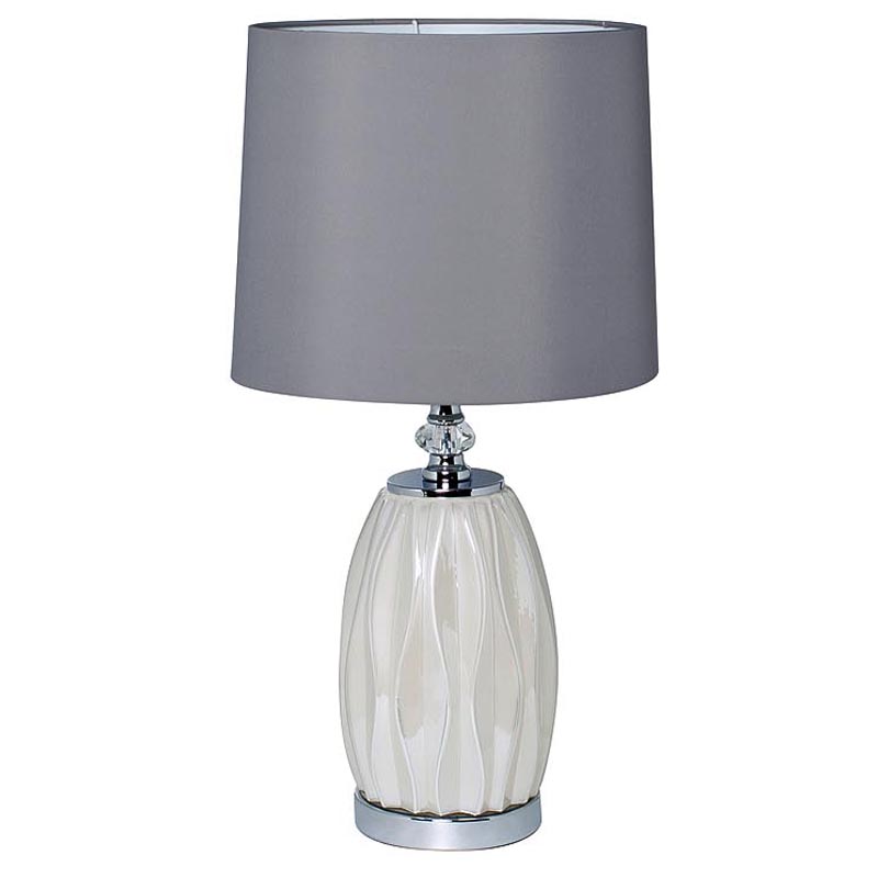 Настольная лампа Christer Table Lamp white glass