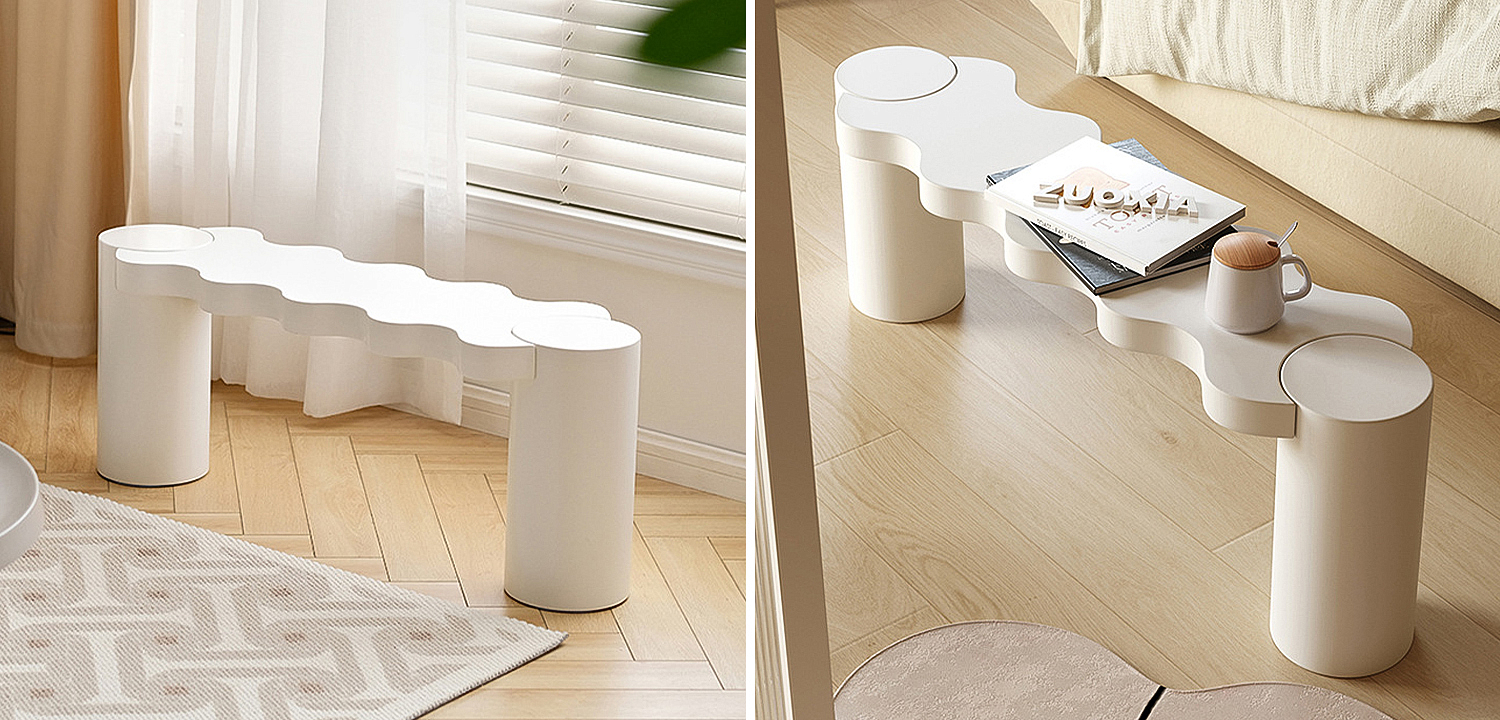 Кофейный стол Safaa Curved Coffee Table Loft Concept 17.523-0
