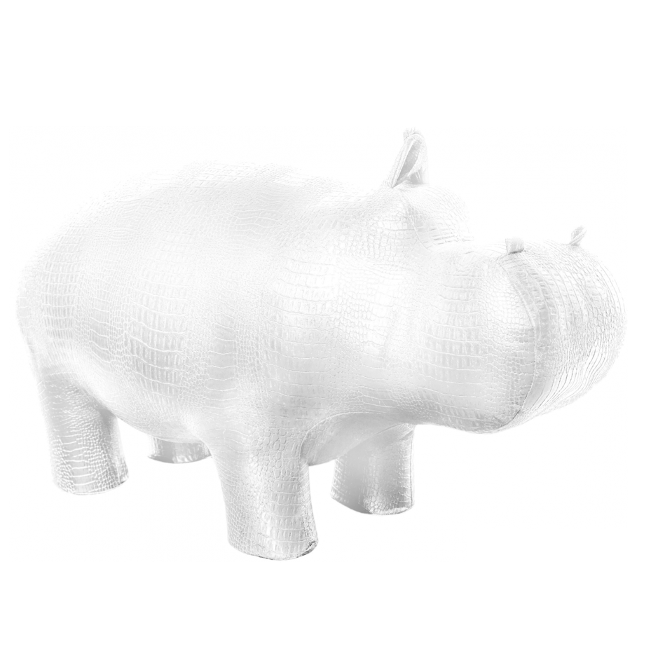 Пуф Бегемот Poof Hippo white 06.054