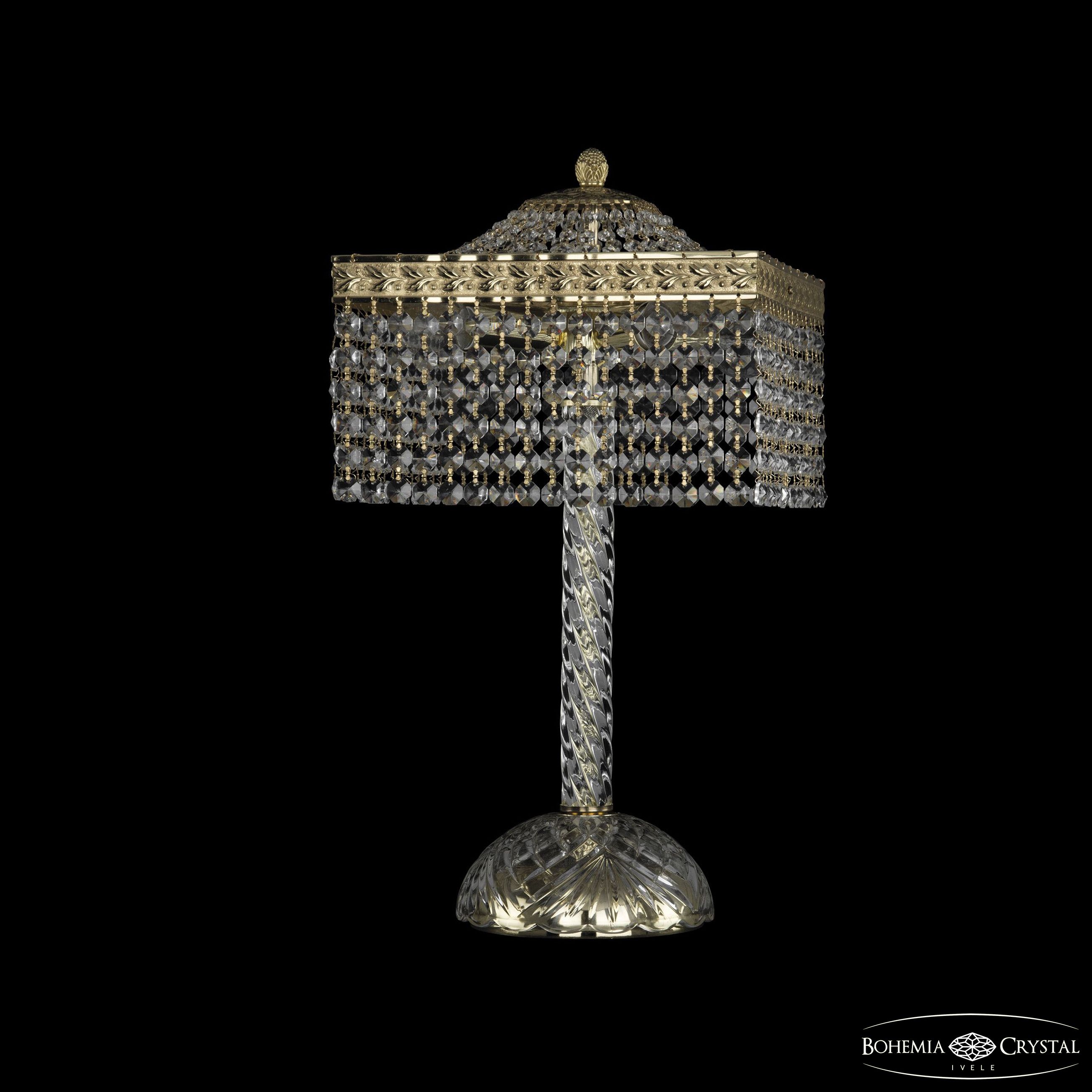 Настольная лампа Bohemia Ivele Crystal 19202L4/25IV G R