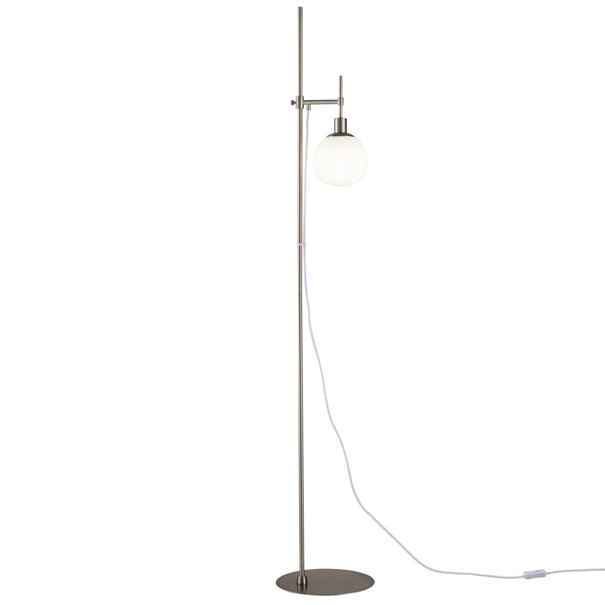 Торшер Tiepolo Ball Floor Lamp Nickel 41.138-3 Loft-Concept