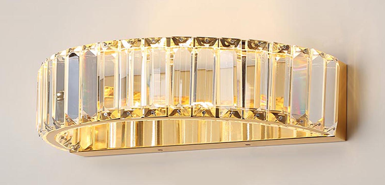 Бра Crystal Shine Linda Gold Wall Lamp A Loft-Concept 44.1580-2