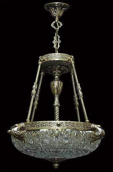 Люстра из хрусталя ХН-О-25 ТОК (400) Медальон