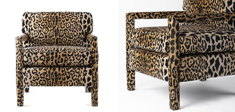 Кресло Leopard Parsons Chair 01.196-0