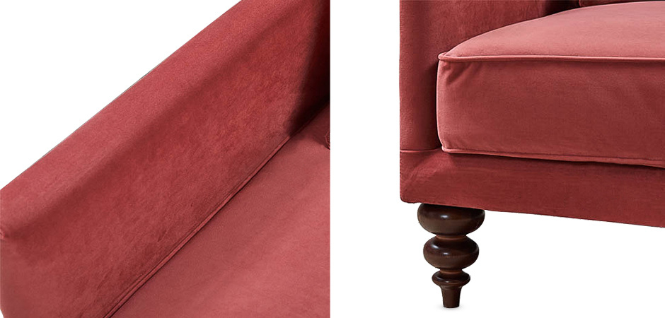 Диван Graceful Details Sofa Crimson 05.208-2