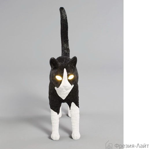 SLT 15042 JOBBY THE CAT BLACK & WHITE лампа настольная кот