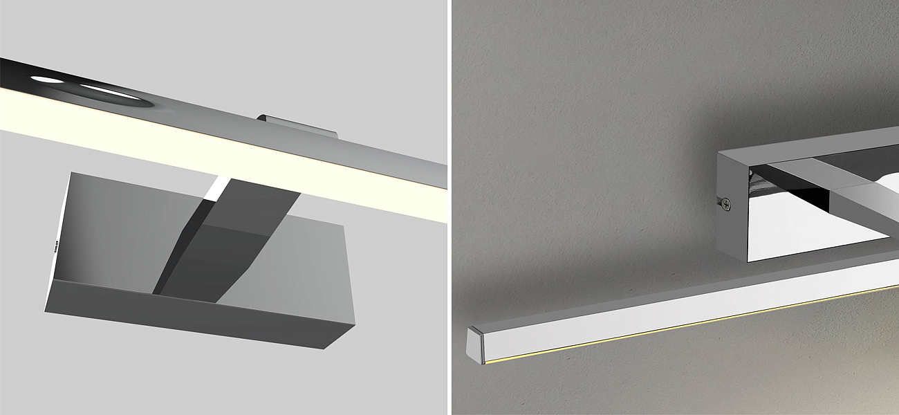 Настенная подсветка цвета хром BACKLIGHT Loft-Concept 47.042-3